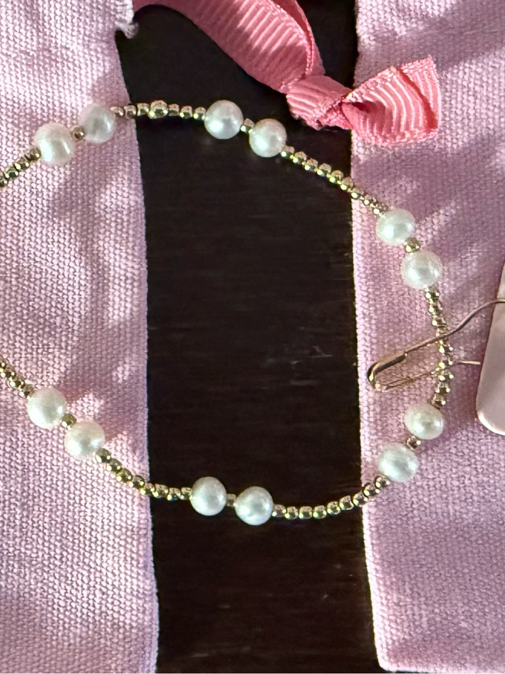 Gold Beaded Pearl Bracelet - Women's Fashion Bracelet